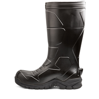 Thumbnail for Men's Terra Black Narvik Work Boot with Internal Met Guard R3001B