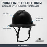 Pyramex Ridgeline BlackT2 Full Brim HPT256111