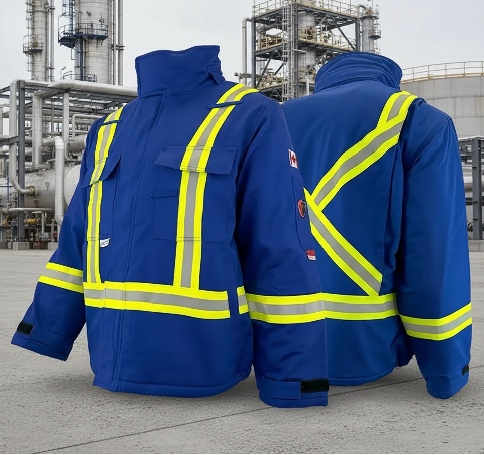 Atlas GuardianÂ® FR/AR Royal Blue Bomber Jacket 2193RB