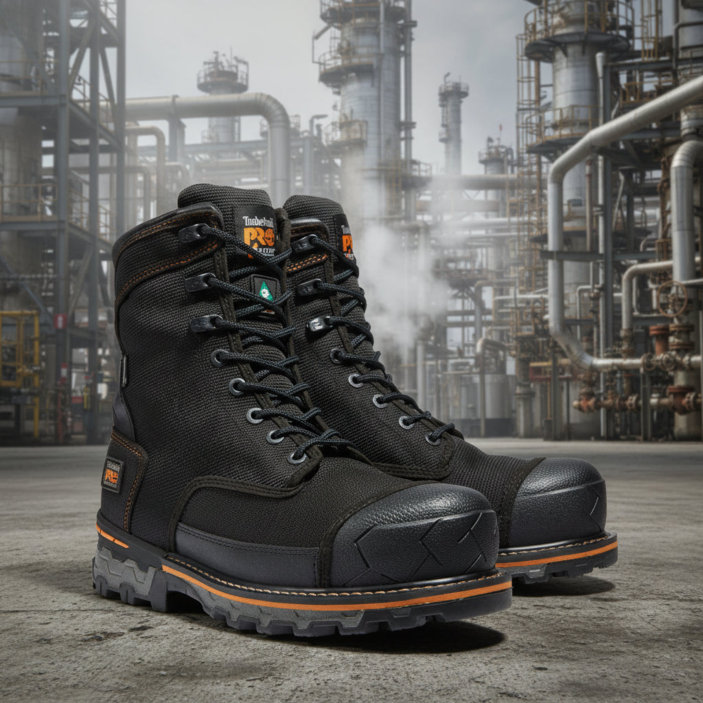 Z181【廃盤】Timberland BOOT COMPANY 極太 ダブルニー Timberland Pro 8