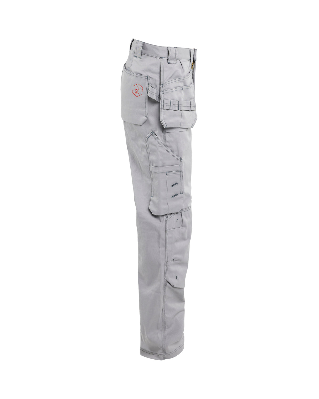 Blaklader Lt Grey FR Pants With Utility Pockets 163615509100