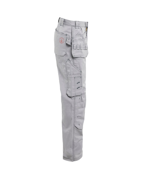 Blaklader Lt Grey FR Pants With Utility Pockets 163615509100