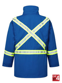 Thumbnail for IFR Men's Nomex®Essential 6 oz Insulated Parka - Royal Blue NSB215