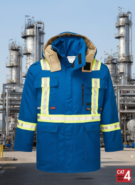 IFR Men's Nomex®Essential 6 oz Insulated Parka - Royal Blue NSB215