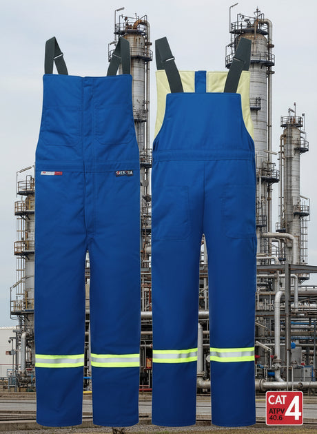 IFR Nomex®Essential 6 OZ Insulated Bib Pants - Royal Blue NSB225