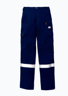 Rasco FR Women's 7.5oz Navy Field Pant with Hi-Vis FR8403