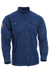 Thumbnail for DRIFIRE Tecgen Select Royal Blue 5.5oz Work Shirt TCG011302