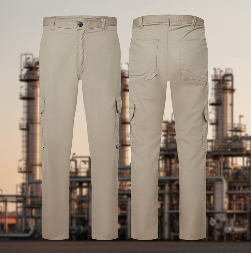IFR Men's Khaki FR UltraSoft® 7 oz Cargo Pants UPK612