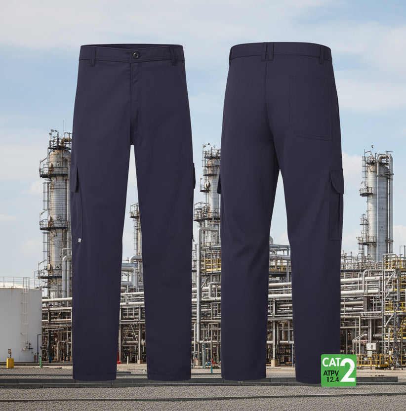 IFR Men's Navy FR UltraSoft® 9 oz Cargo Pants UPN611