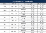 DRIFIRE Tecgen Select Royal Blue 5.5oz Work Shirt TCG011302