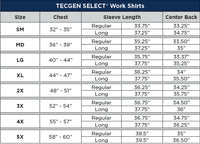 Thumbnail for DRIFIRE Tecgen Select Royal Blue 5.5oz Work Shirt TCG011302