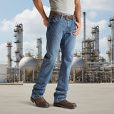 Ariat FR Men's M4 Flint Relaxed Basic Boot Cut Jean 10012552