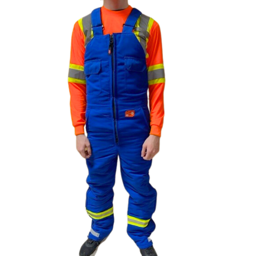 Premium Royal Blue Insulated AR/FR Bib Overalls