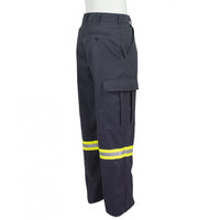 Thumbnail for FR Charcoal Gray Cargo Pant W/ Reflective Striping