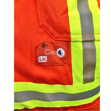 Premium Orange Insulated AR/FR Bib Overalls