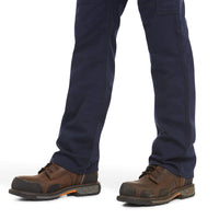 Thumbnail for Ariat FR M5 Straight-Leg Stretch Dura-Light Navy Canvas Pant 10034648