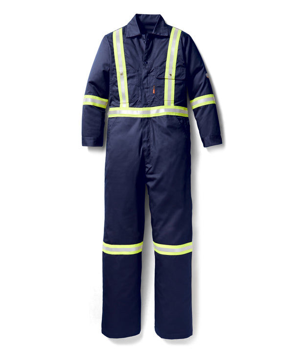 Rasco Navy Blue Premium FR Coverall w/ 2