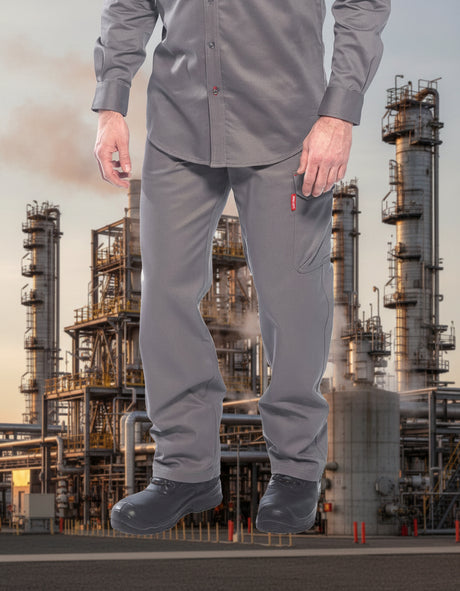 Portwest FR Gray Bizweld Cargo Pants BZ31GY