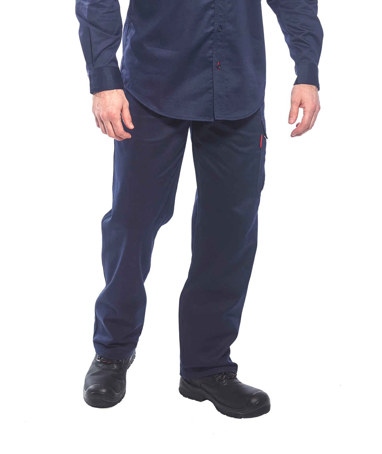 Portwest FR Navy Bizweld Cargo Pants BZ31NV