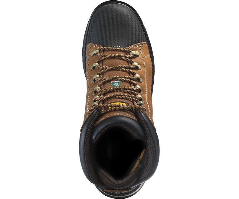 CAT® Men's 6" Brown Foxfield CSA Steel Toe, Work Boot P723356