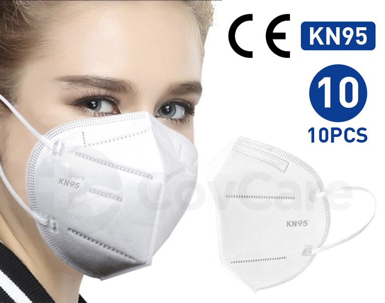 KN95 Respirator CE Certified Facemask 10 Pack