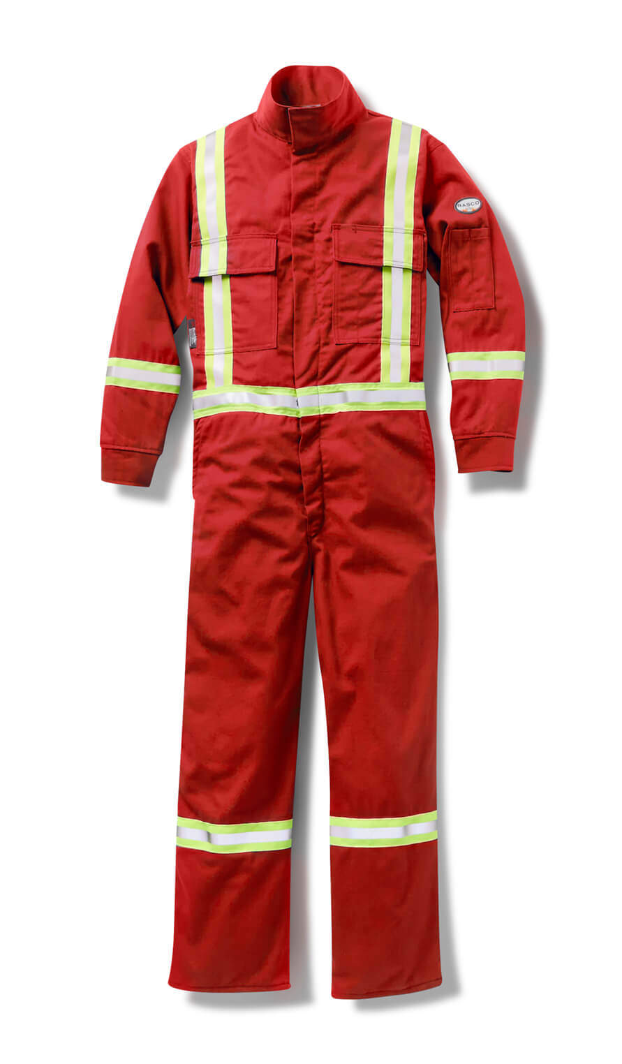 Red Premium FR 88/12 Coverall w/ 2" CSA Reflective Tape