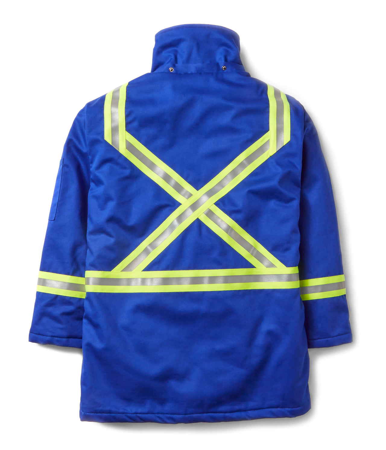 Royal Blue FR Parka Jacket w/ 2" CSA Reflective Tape FR3906RB