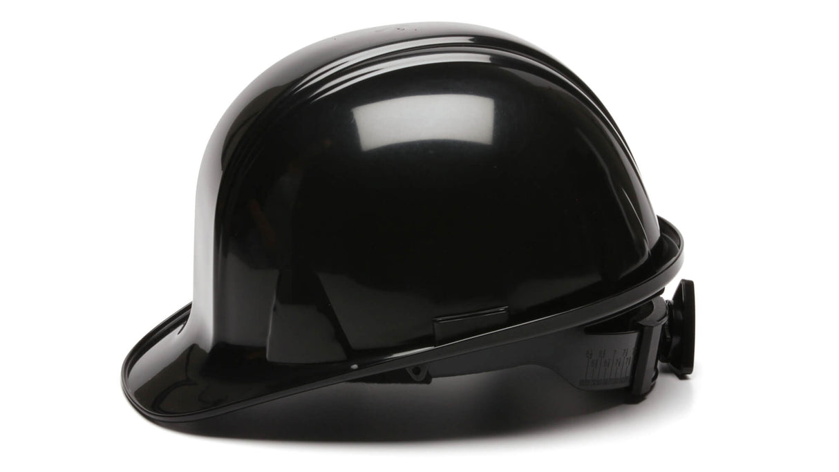 Pyramex Black SL Standard Hard Hat 4 point HP14111