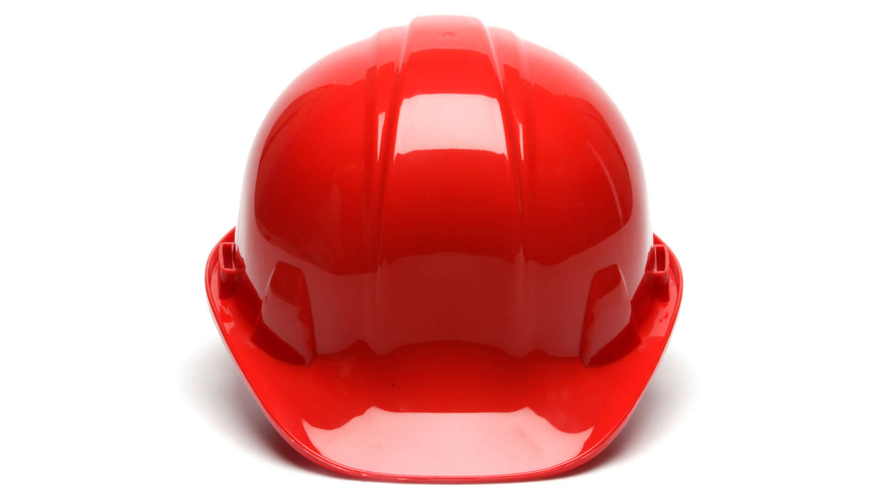 Pyramex Red SL Standard Hard Hat 4 Point HP14120