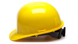 Pyramex Yellow SL Standard Hard Hat 4 Point HP14130