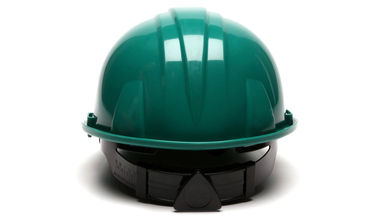 Green SL Standard Hard Hat 4 Point