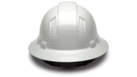 Thumbnail for Shiny White Ridgeline Full Brim Hard Hat