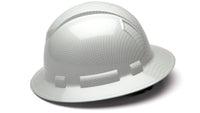 Thumbnail for Shiny White Ridgeline Full Brim Hard Hat