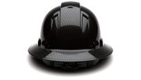 Thumbnail for Shiny Black Graphite Ridgeline Full Brim Hard Hat