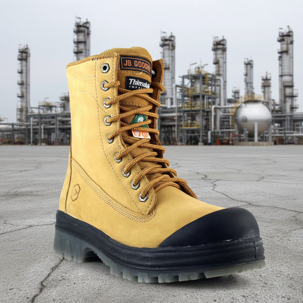 J.B Goodhue Men's 8" Nubuck Dynamic CSA Steel Toe Work Boot 14080