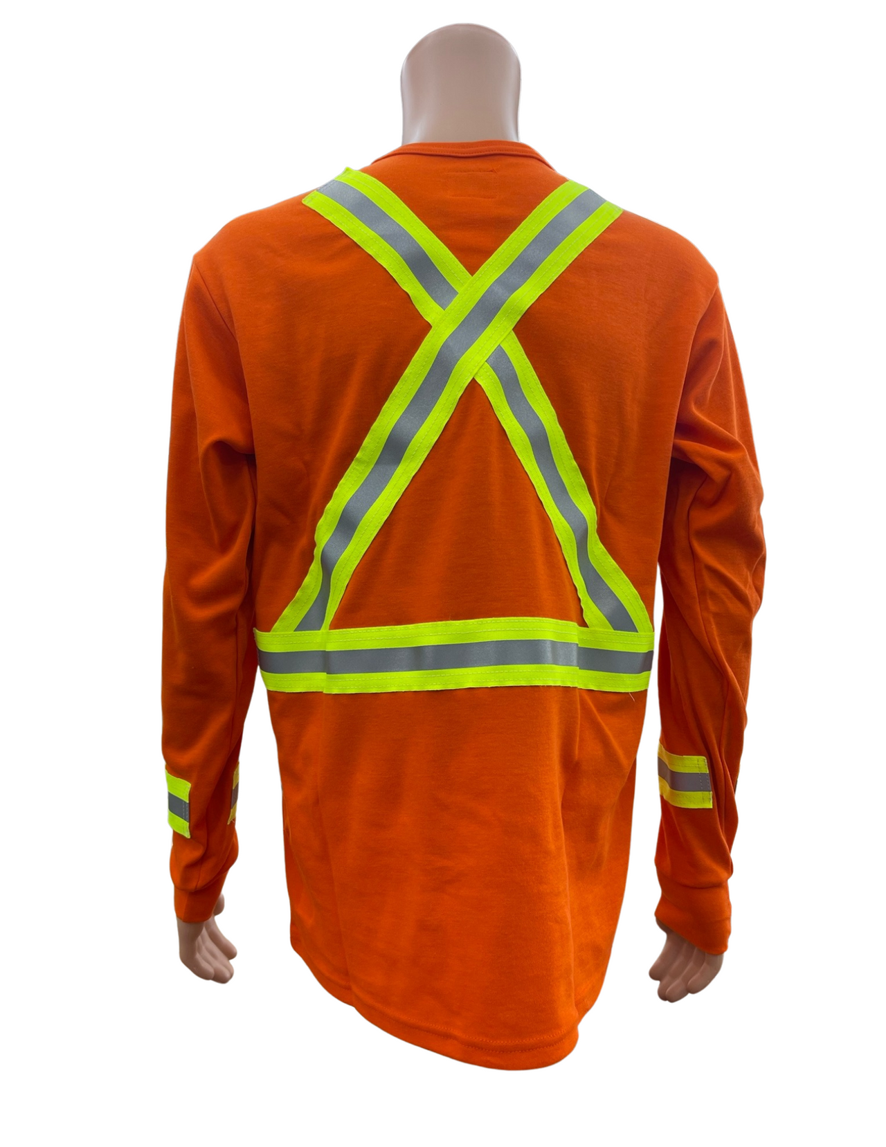 Hi vis orange long sleeve shirt clearance