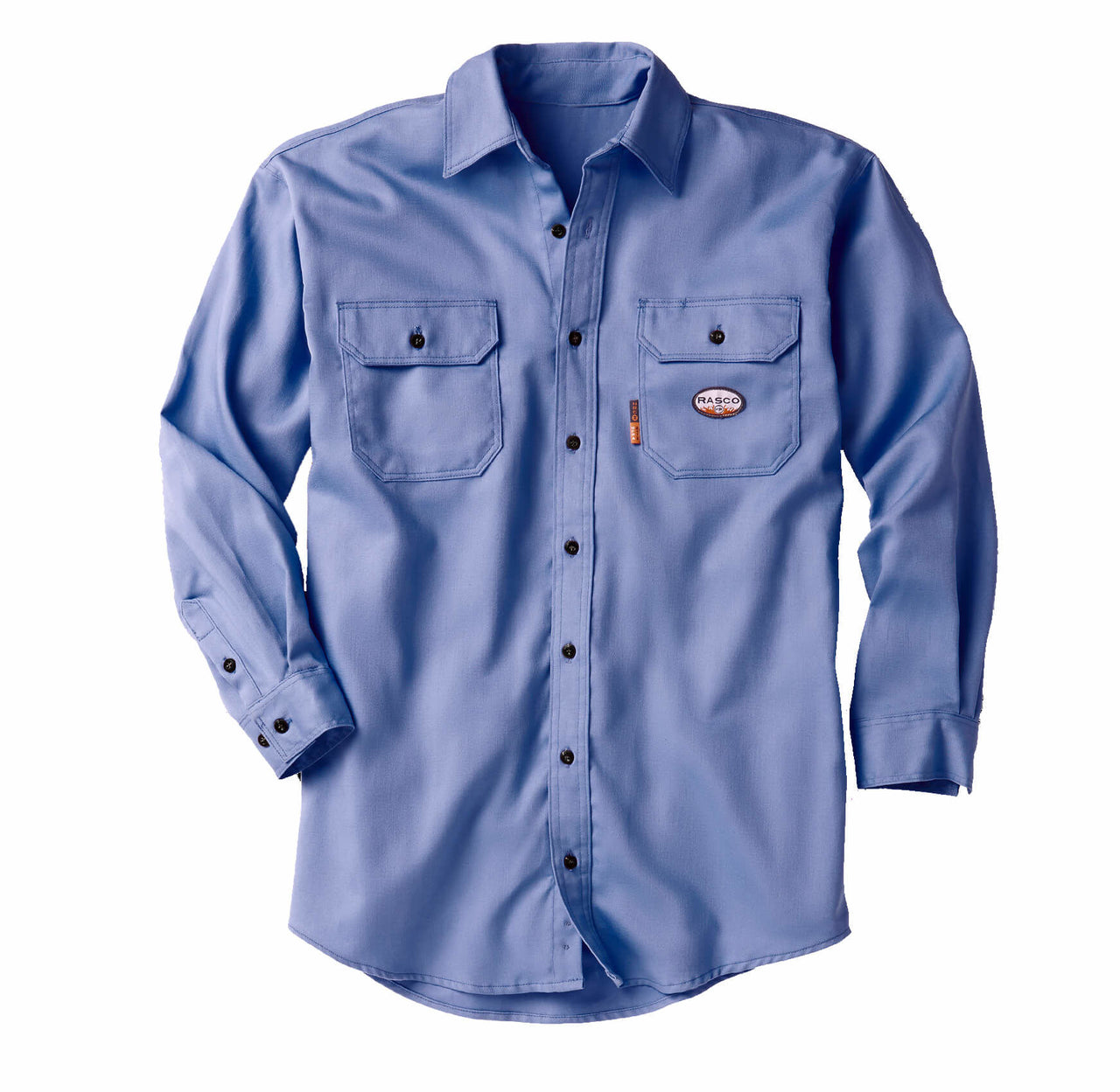 Long Sleeve FR Postman Blue Uniform Shirt