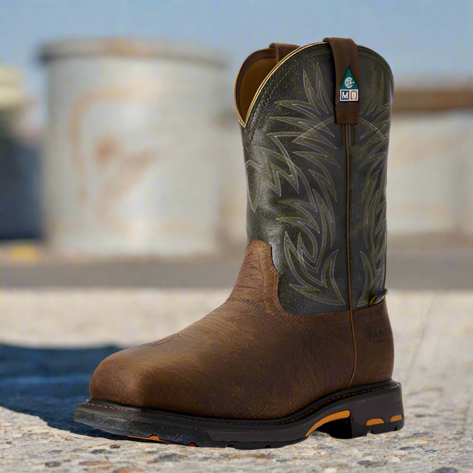 Workhog wide square toe on sale