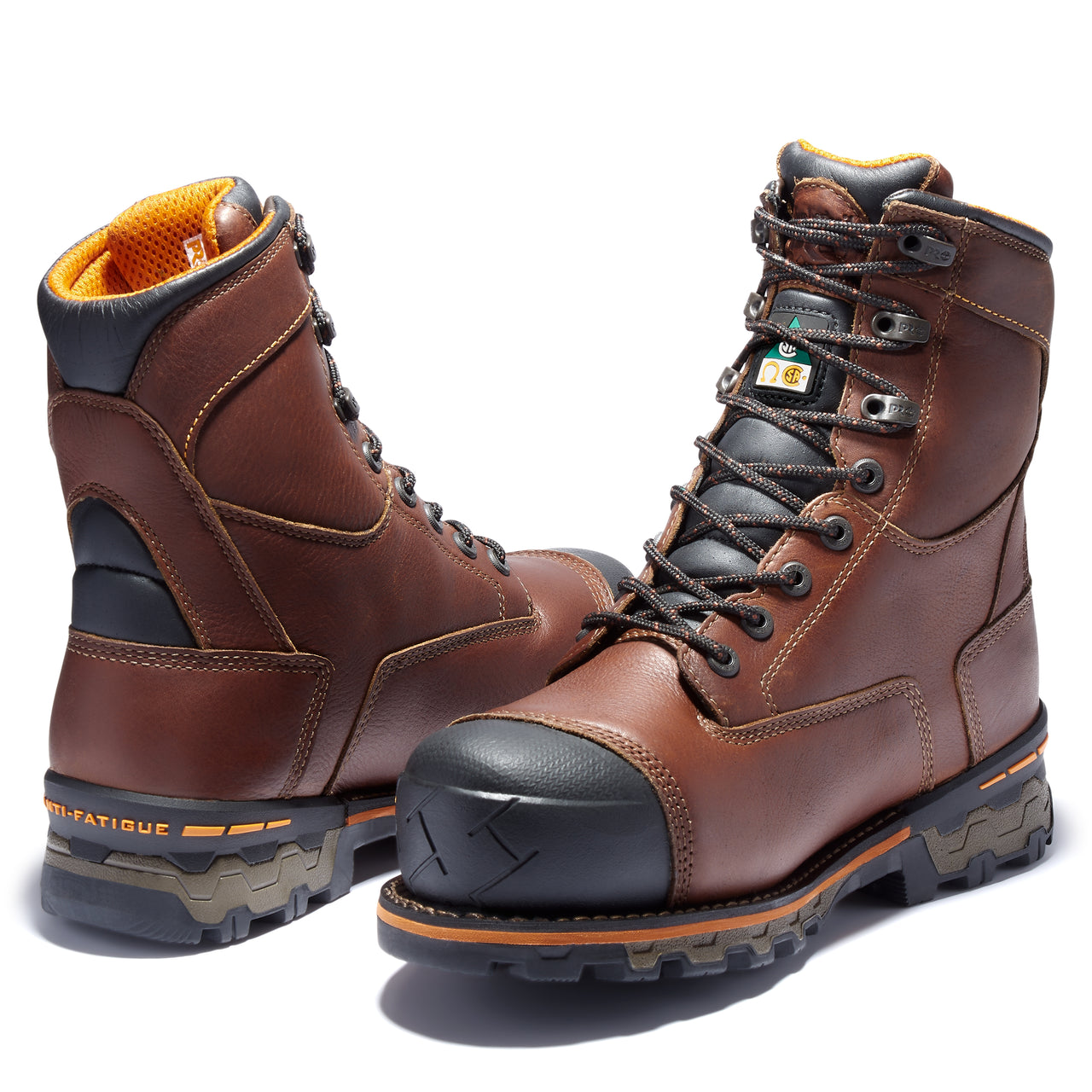 Timberland Pro 8" Brown Composite Toe Boondock TB089646214