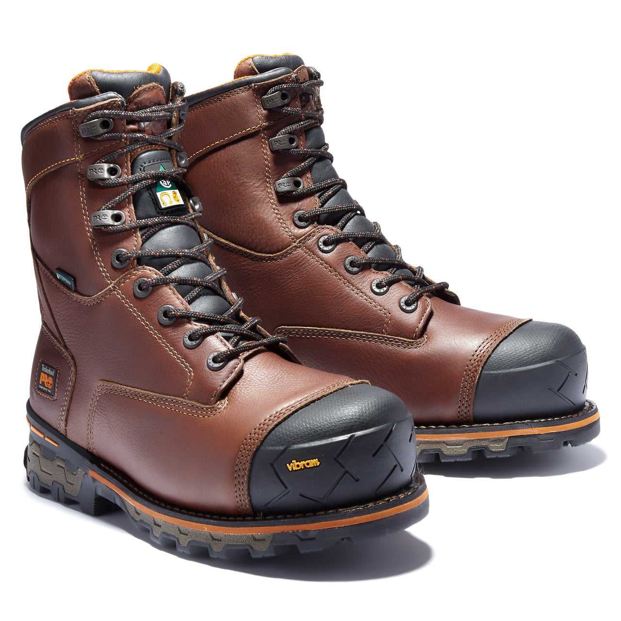 Timberland Pro 8" Brown Composite Toe Boondock TB089646214
